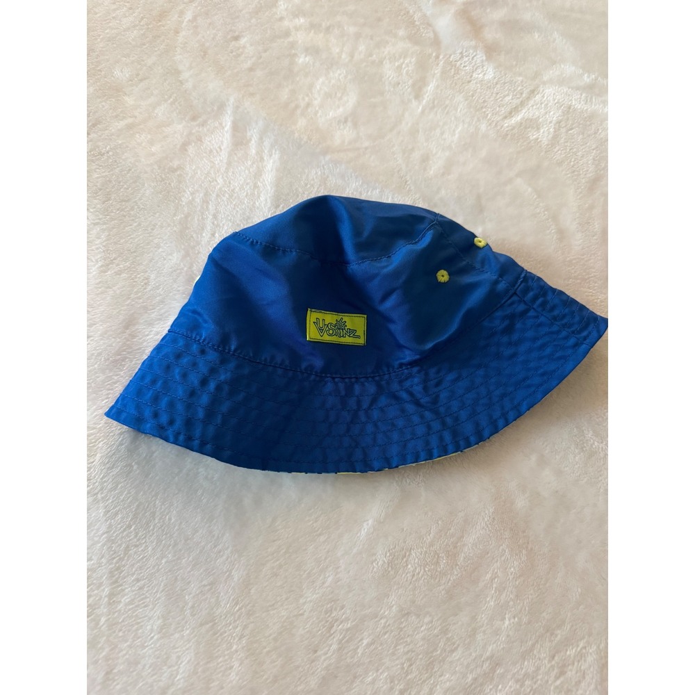 V Skinz Reversible Bucket Hat Blue Shark Print Youth Kids Sun Hat